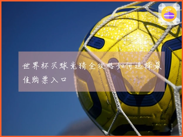 世界杯买球竞猜全攻略如何选择最佳购票入口