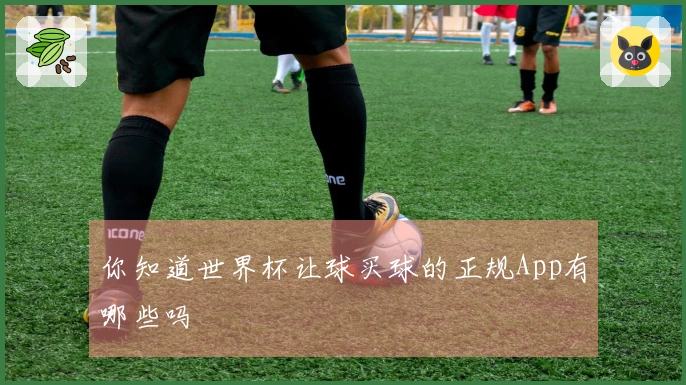你知道世界杯让球买球的正规App有哪些吗