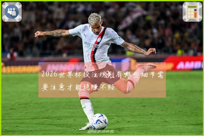 2026世界杯投注规则有哪些细节需要注意才能稳赚不赔
